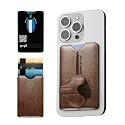 Magnetic Phone Wallet Compatible with Apple MagSafe - Wallet for iPhone 16/15/14/13/12 Pro/Max/Plus - Detachable, Waterproof, Magnet Phone Card Holder
