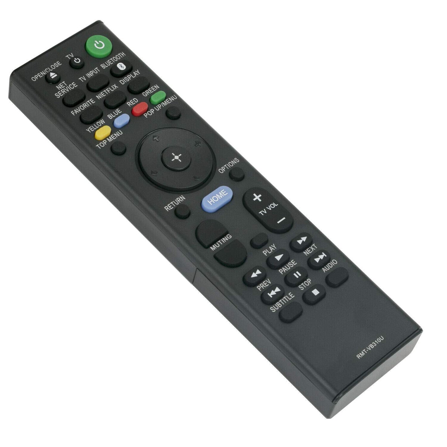 RMT-VB310U Replace Remote Compatible for Sony Blu-ray Player UBP-UX80 UBP-X800 UBP-X1000ES
