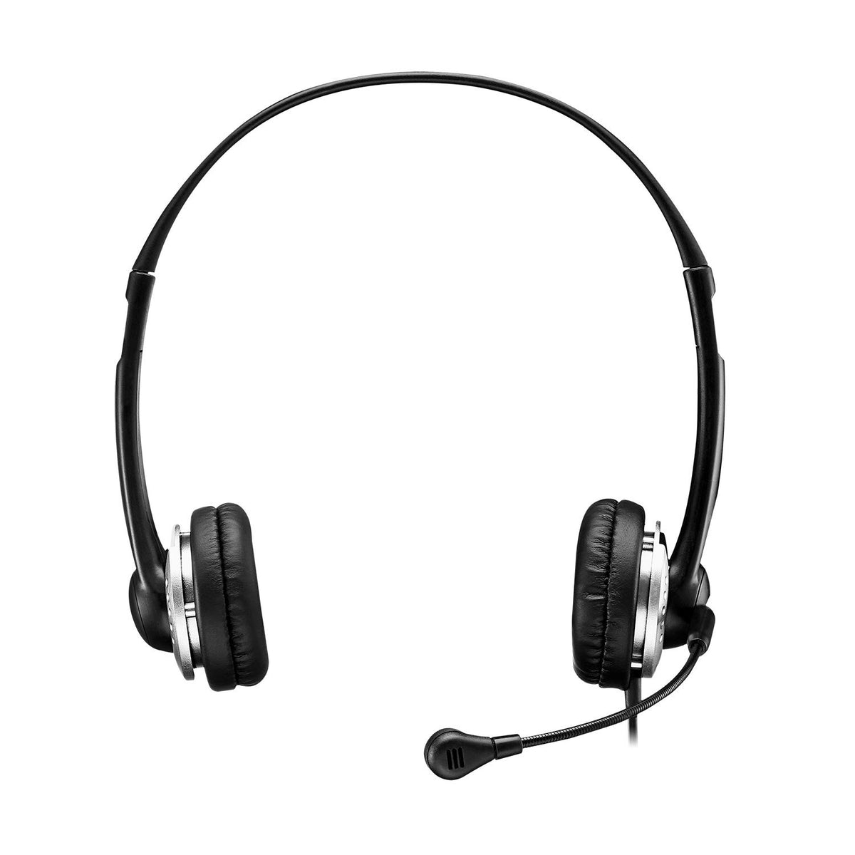 Adesso Xtream P2 USB Wired Multimedia Headset, Black