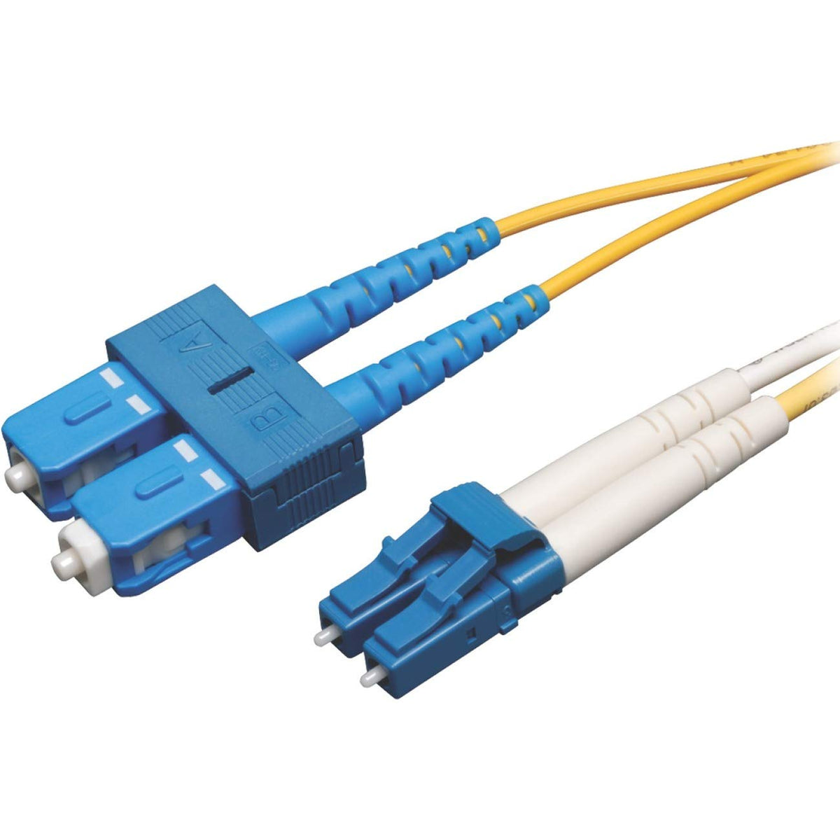Tripp Lite 30M Duplex Singlemode SSF 9/125 Fiber Patch Cable (LC/SC) 100' (N366-30M)