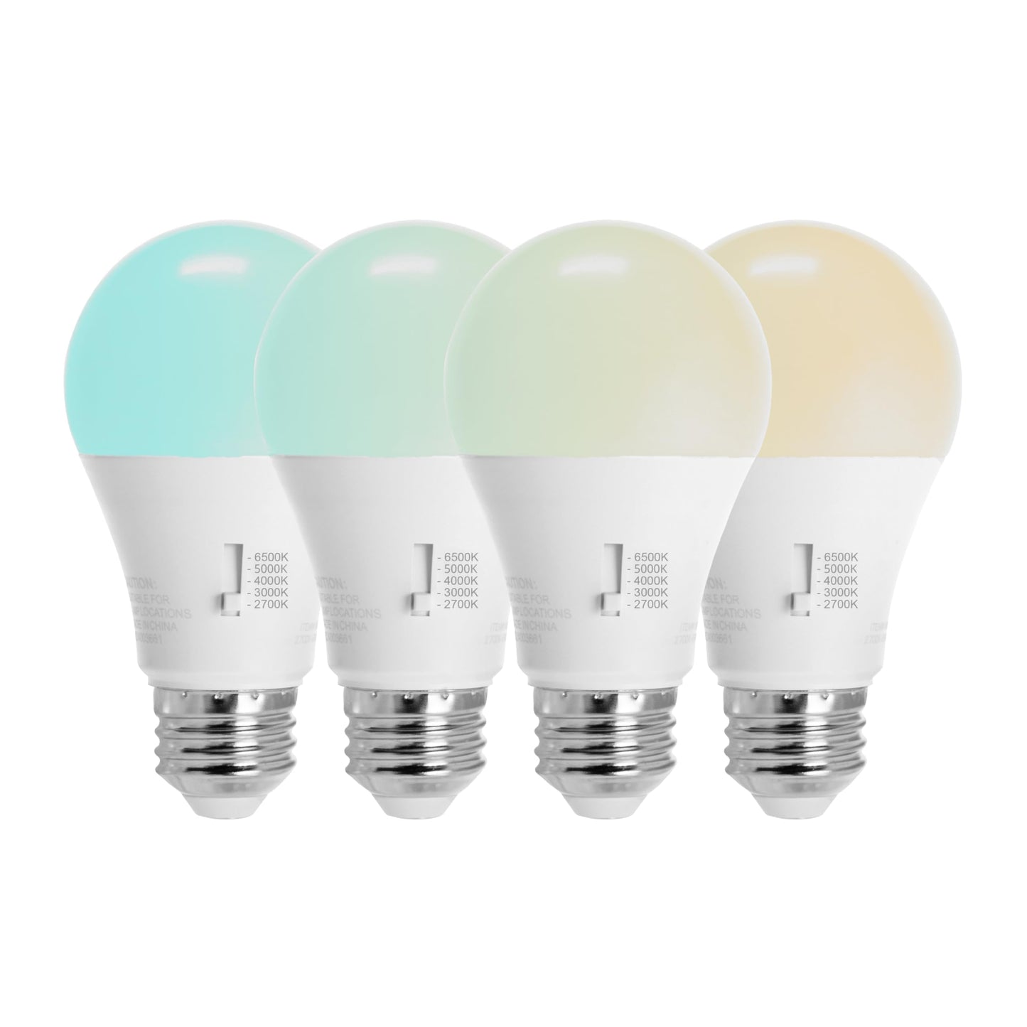 Sunlite LED A19 Light Bulbs 15 Watts E26 Medium Base, 1600 Lumens, Dimmable LED 100 Watt Equivalent Energy Efficient Lighting, ETL Listed, CCT