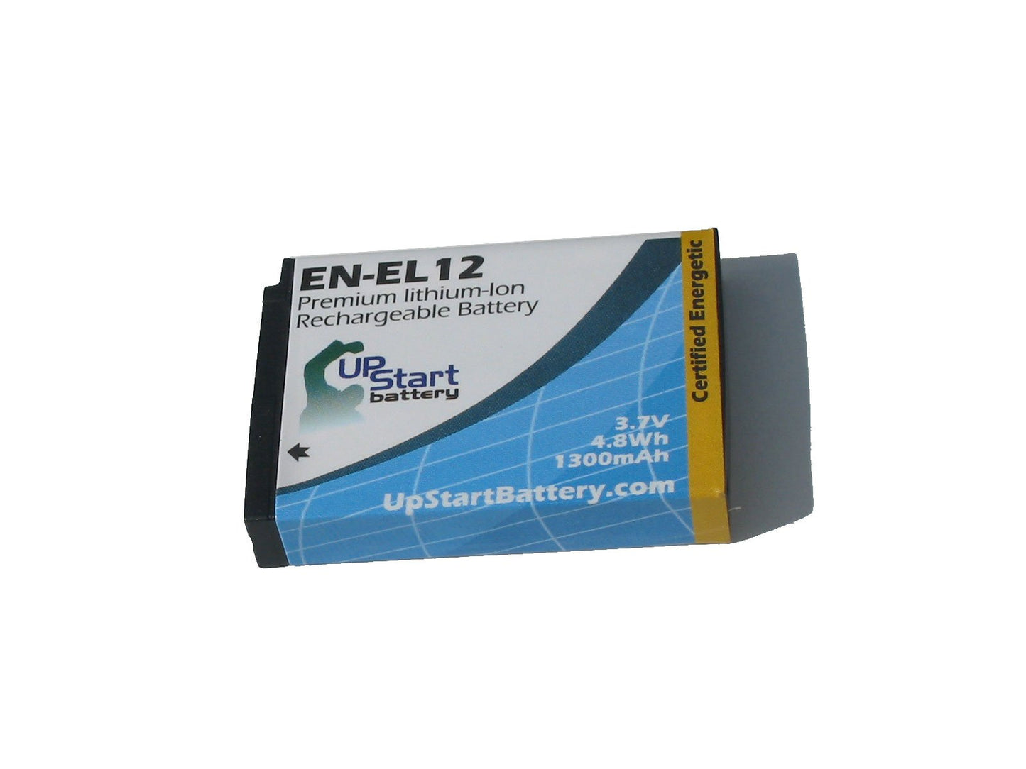 Upstart Battery EN-EL12 MH-65 Replacement Battery and AC/DC Dual Charger for Nikon Coolpix Digital Cameras