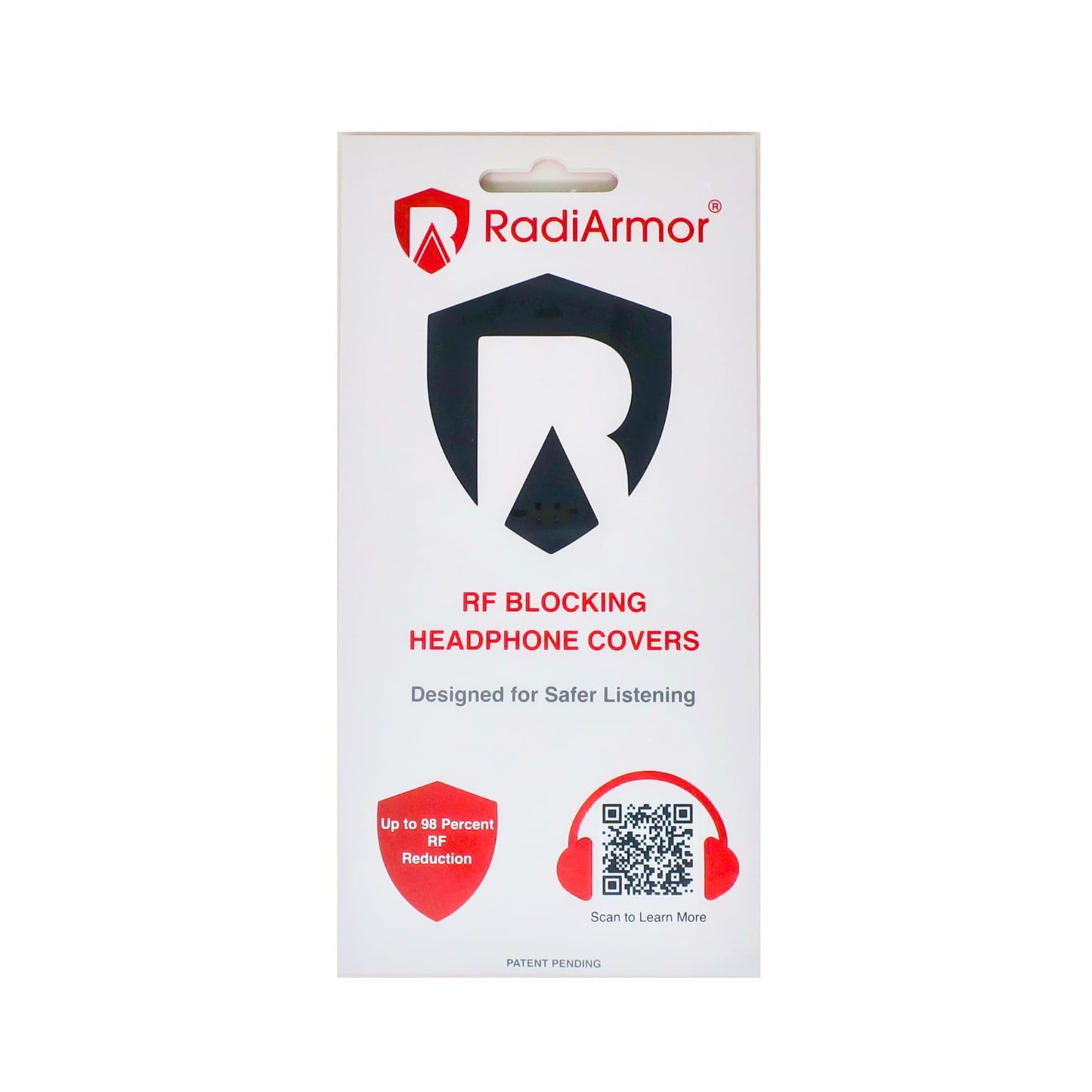 RadiArmor RF Blocking Headset Covers - Shielding for On-Ear Wireless Headsets, Headphones - Reduces RF Exposure Between 90-98% - Fits Most On-Ear