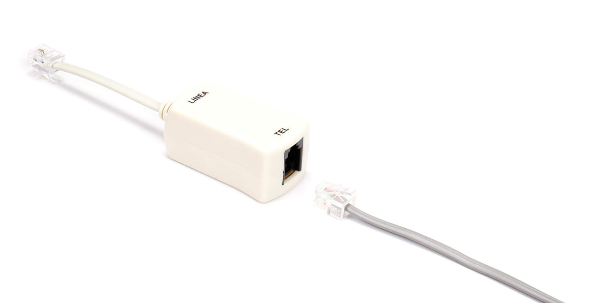 THE CIMPLE CO 2 Wire, 1 Line DSL Filter - for Removing Noise and Other Problems from DSL Related Phone Lines - 5 Pack