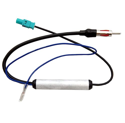 Harmony Audio HA-40EU55 Compatible with Fiat 500 2012-2019 Factory to Aftermarket Radio Antenna Adapter Plug