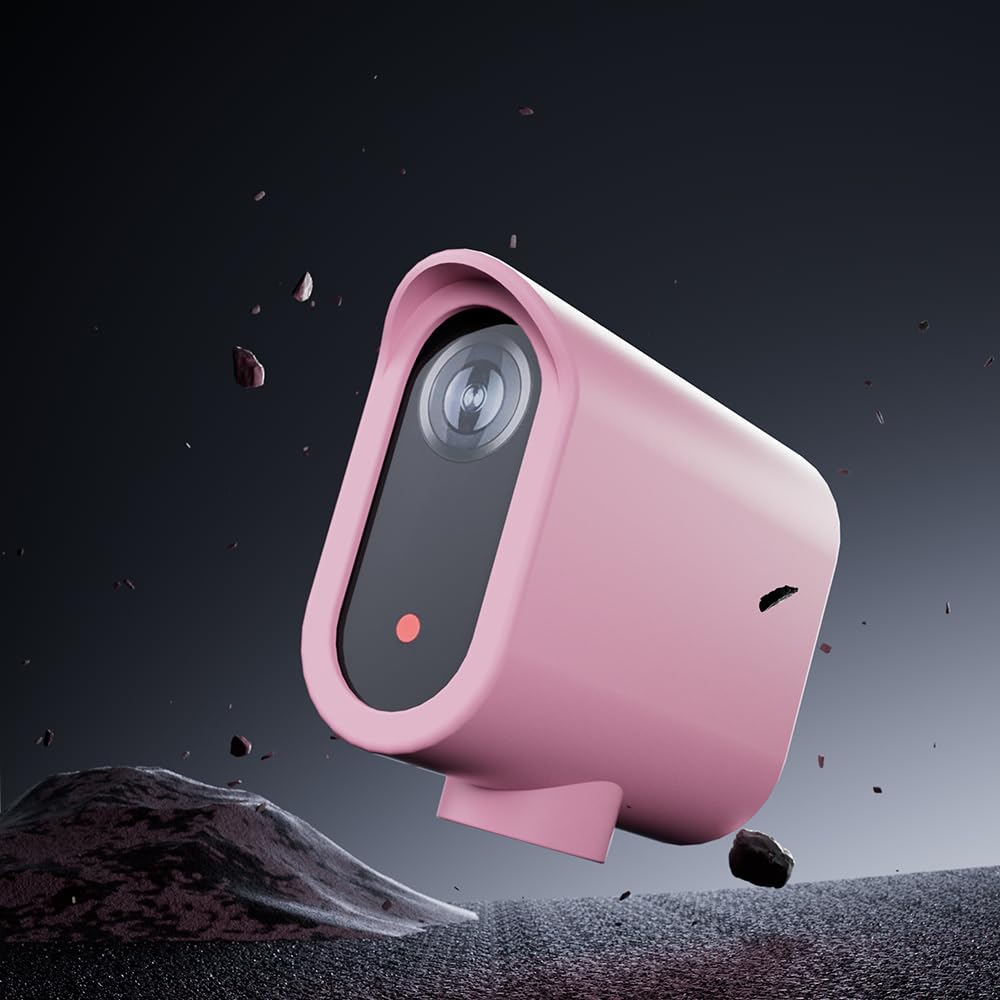 TUOOUT Silicone Case for mevo Start Live Streaming Camera Accessories-(Pink)