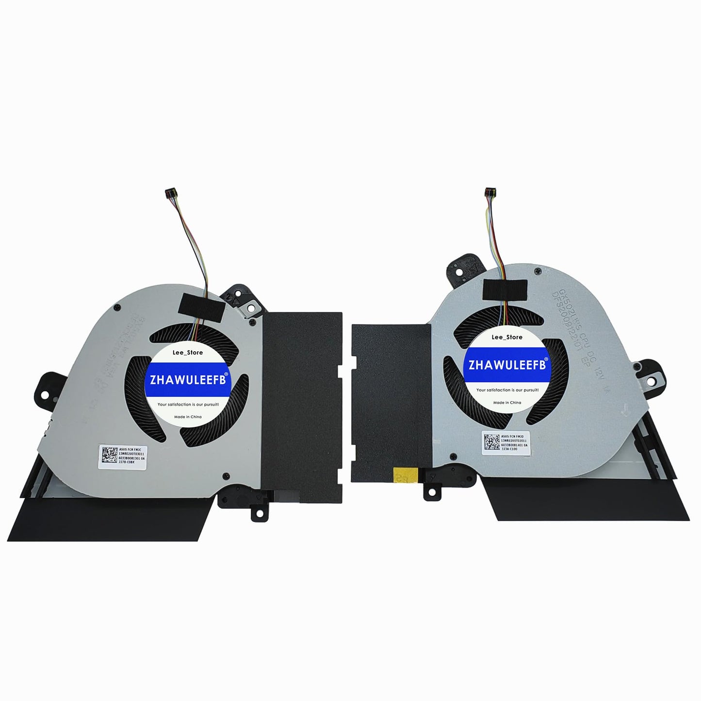 Lee_store Replacement New CPU+GPU Cooling Fan for ASUS ROG Zephyrus GU502GW GU502GV GU502GV-BI7N10 GU502LW GU502LW-BI7N6 GU502LV GU502DU GU502LWS