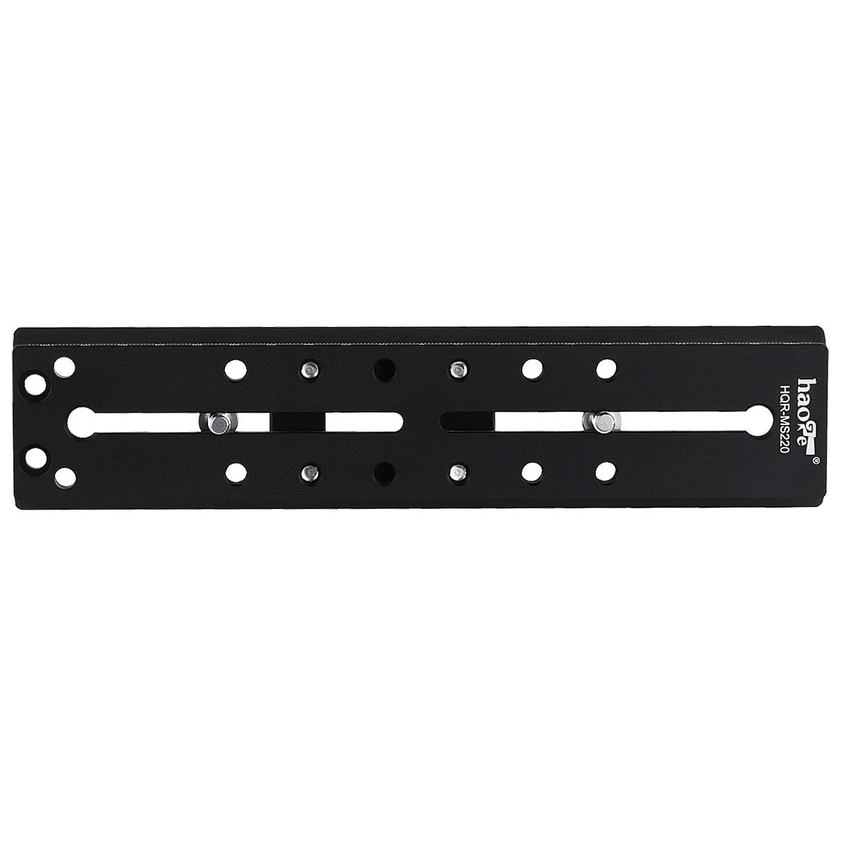 Haoge 220mm Camera Long Sliding Quick Release Plate for Sachtler Tripod Fluid Head FSB4 FSB6 FSB6T FSB8 FSB8T FSB10 FSB10T DV10 3+3 5+5 Video 14II DV2