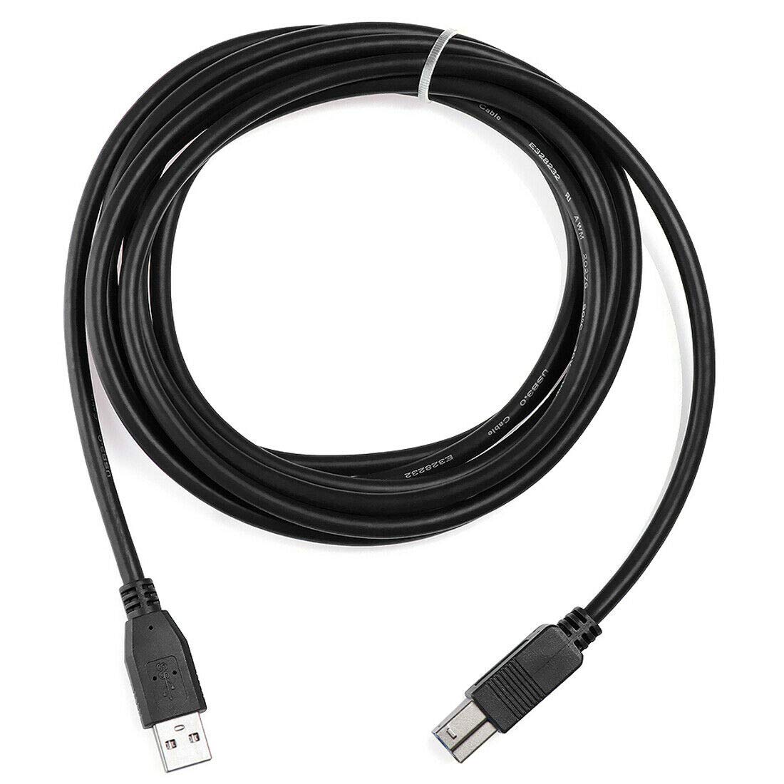 NTQinParts USB3.0 PC/Mac Data Transfer Sync SuperSpeed Cable Cord for Epson FastFoto FF-680W High-Speed Photo and Document Scanning System