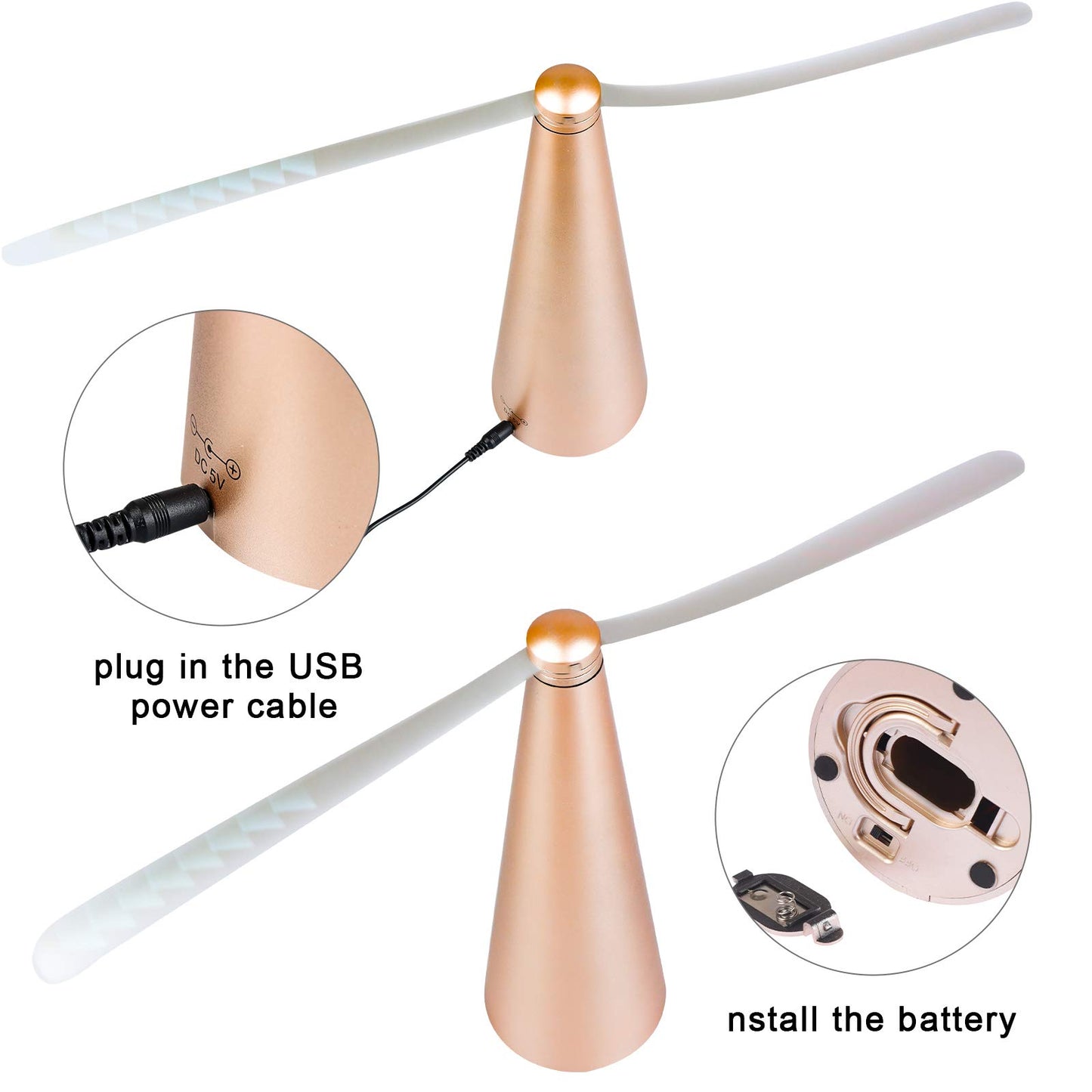 PIAOPIAONIU 3 PCS Fly Fan for Table Picnic Gold Fly Fan Outdoor Food Fruit Fans for Indoor Outside Meal Table Fly Fan for Restaurant Home Party