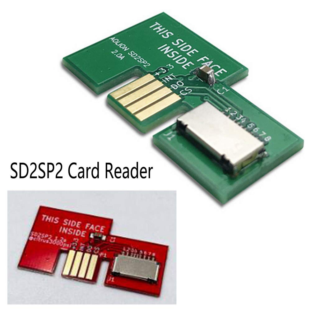 Wixine 2Pcs for Serial Port 2 SD2SP2 Micro SD Card TF Card Reader Accessories Spare Parts Random Color