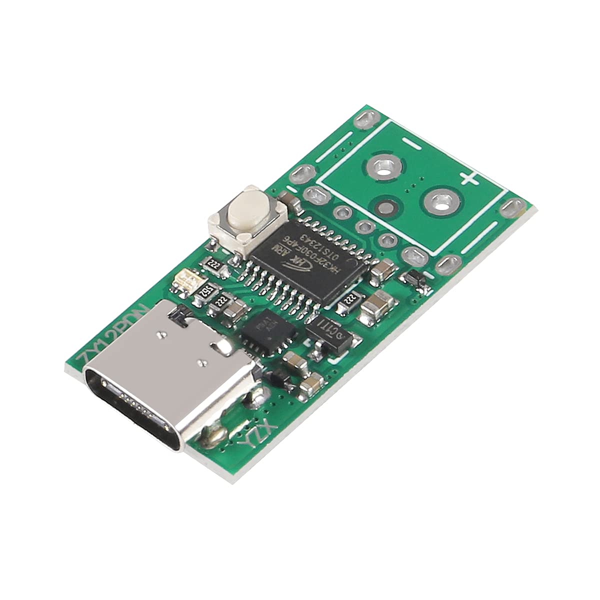 AITRIP 2PCS Type-C USB-C PD2.0 3.0 to DC USB Decoy Fast Charge Trigger Poll Detector 100W MA (ZY12PDN Bare Board)