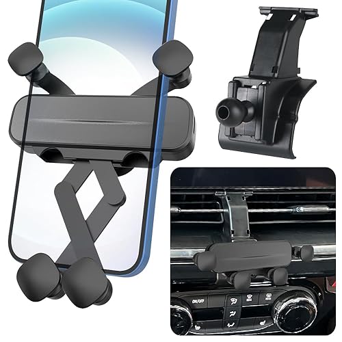 LUNQIN Car Phone Holder Mount for Chevy Chevrolet Trax 2024 2025 2026 Auto Accessories Interior Decoration Mobile Cell Smartphone Bracket