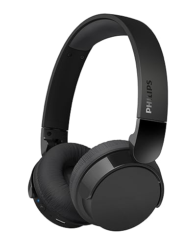 PHILIPS H3209 Wireless Headphones,On-Ear Bluetooth Headphones, Dynamic Bass, Sound Signature,Clear Call,25H Battery Life,Fast Charging,Soft Ear…