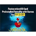 Fastoe 128GB Gaming microSD Card Preinstalled RetroPie with Games for Raspberry Pi 3/3B+