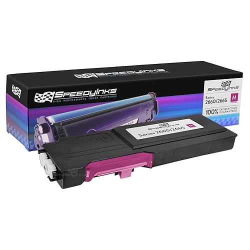 SPEEDYINKS Compatible Replacement for Dell High-Yield Magenta 593-BBBS Toner Cartridge for use in C2660dn and C2665dnf Dell Printers