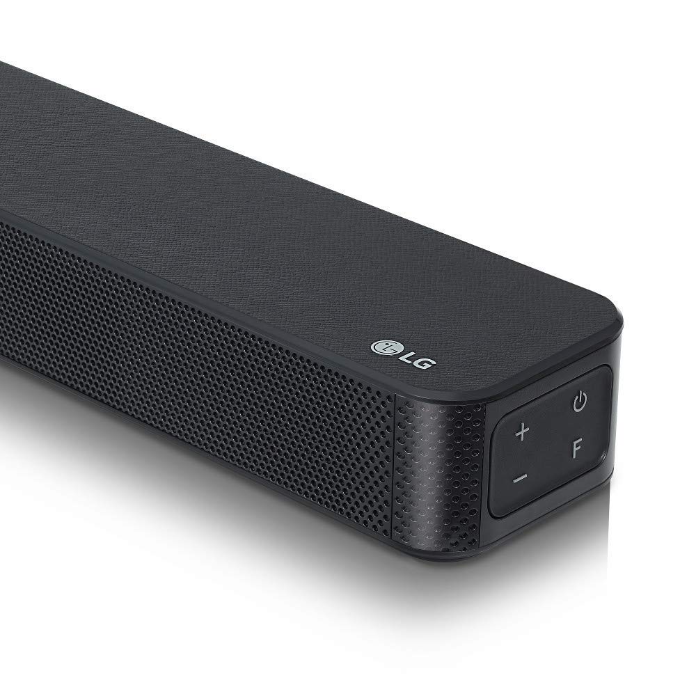 LG SL5Y 2.1 Channel 400W Sound Bar w/ DTS Virtual: X & High-Res Audio - Black (Renewed)