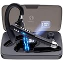 Wireless Earphone Ear-Hook Headphone Boom Mic Compatible with Motorola Razr (2024,2023,2020,2019), Handsfree Single Headset Over The Ear Earbud