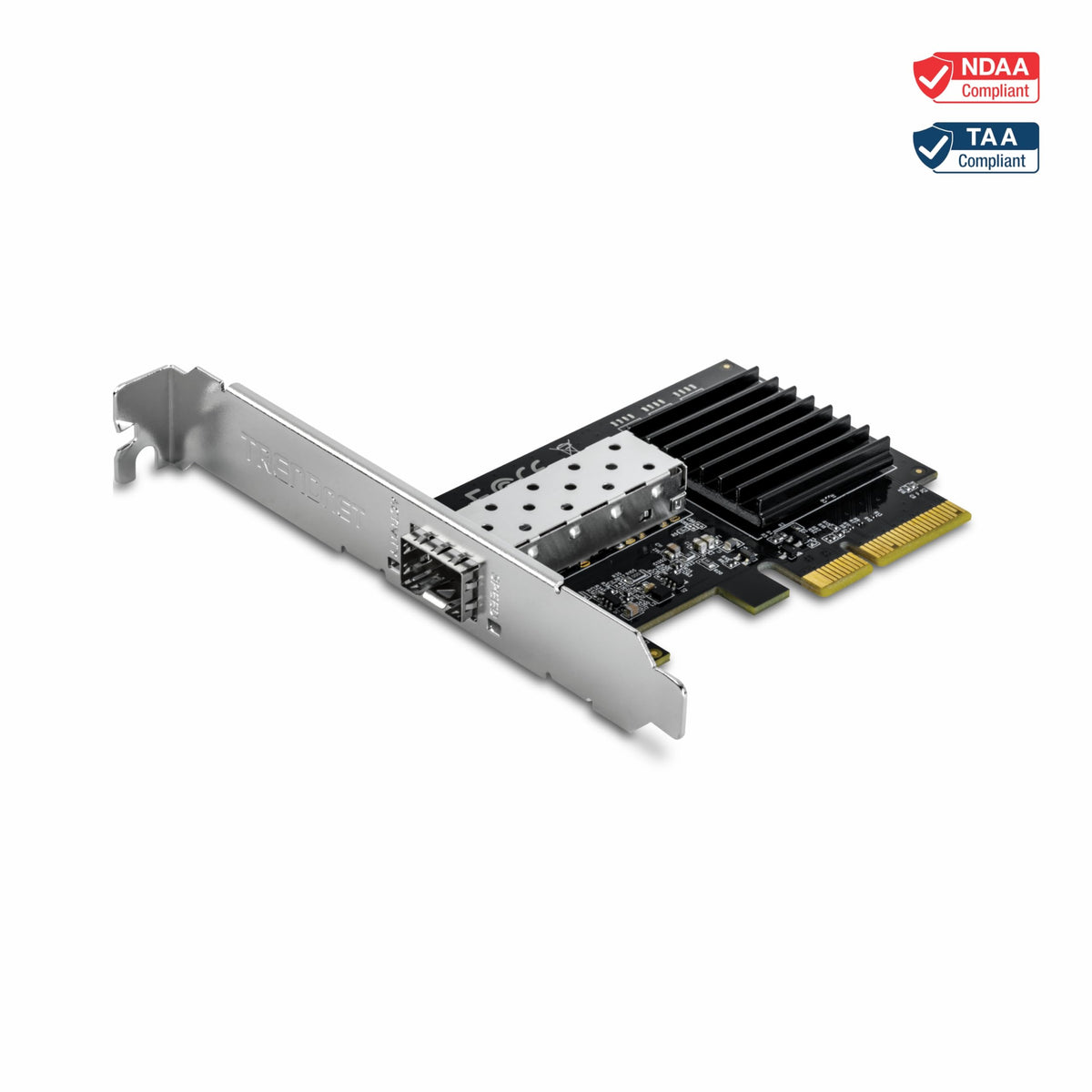 TRENDnet 10 Gigabit PCIe SFP+ Network Adapter, TEG-10GECSFP
