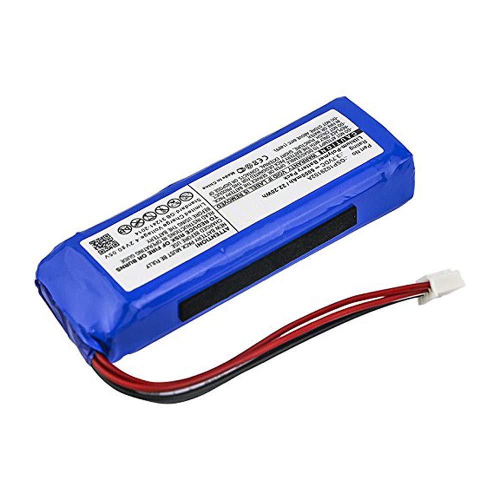 MPF Products 6000mAh GSP1029102A Battery Replacement Compatible with JBL Charge 3 2016 Waterproof Bluetooth Speaker