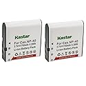 Kastar 2-Pack Battery NP-40 Replacement for Minolta NP-40 Battery, Minolta MN4K100Z 4K Ultra HD, Minolta MN4K30NV 4K Ultra HD / 30 MP, Minolta