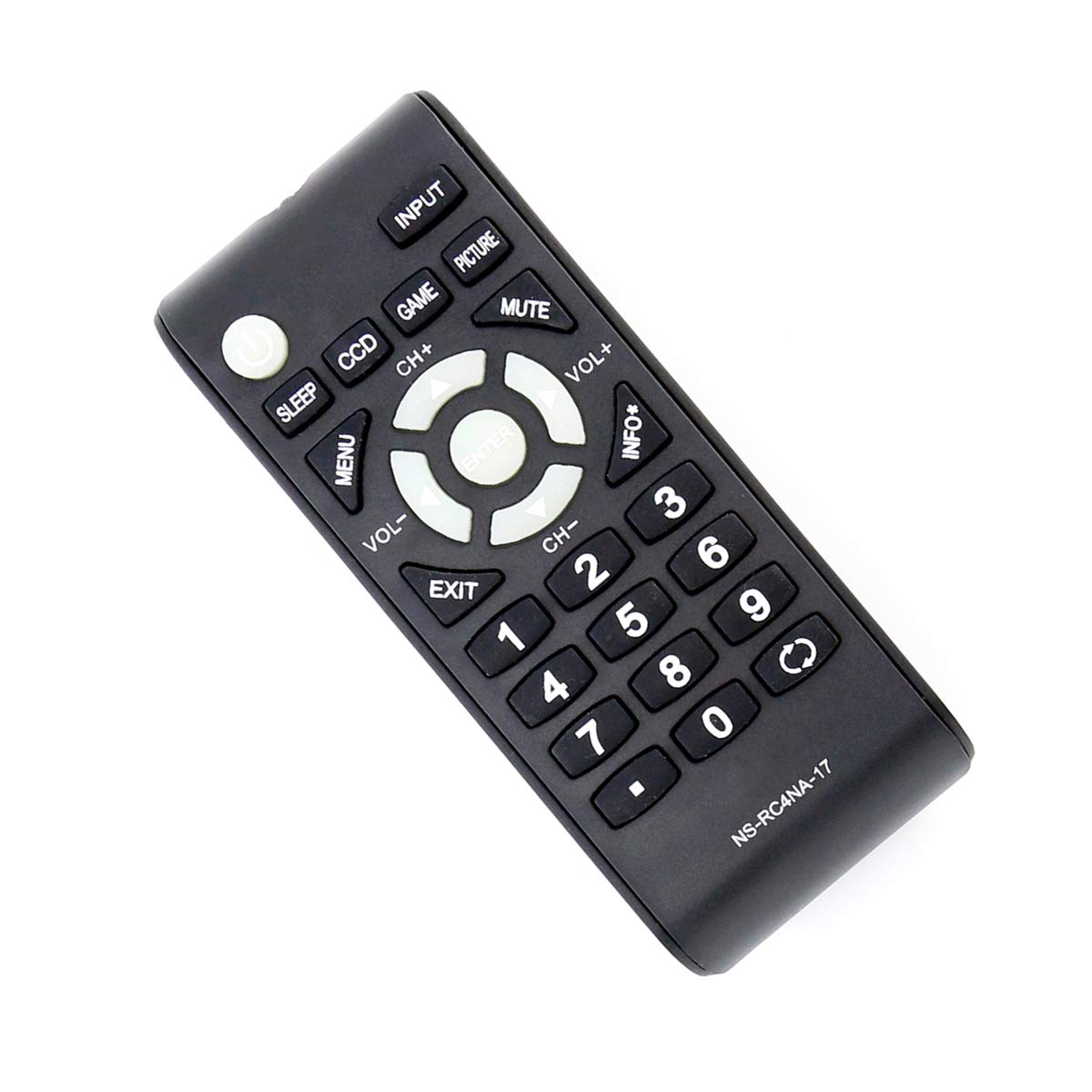 New NS-RC4NA-17 Replaced Remote Control fit for Insignia TV NS-24D510NA17 NS-32D310MX17 NS-32D310NA17 NS-40D510MX17 NS-48D510NA17 NS-39D310NA17