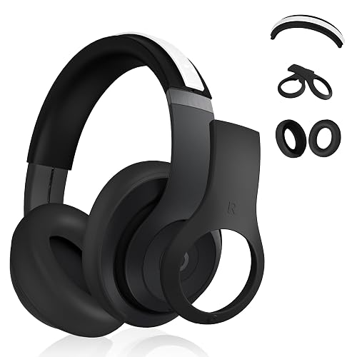 ?3 in 1? Silicone Case for Beats Studio Pro, Anti-Scratch Ear Pad Case/Shell Cover/Headband Covers for Beats Studio Pro, Soft Silicone Skin Protector
