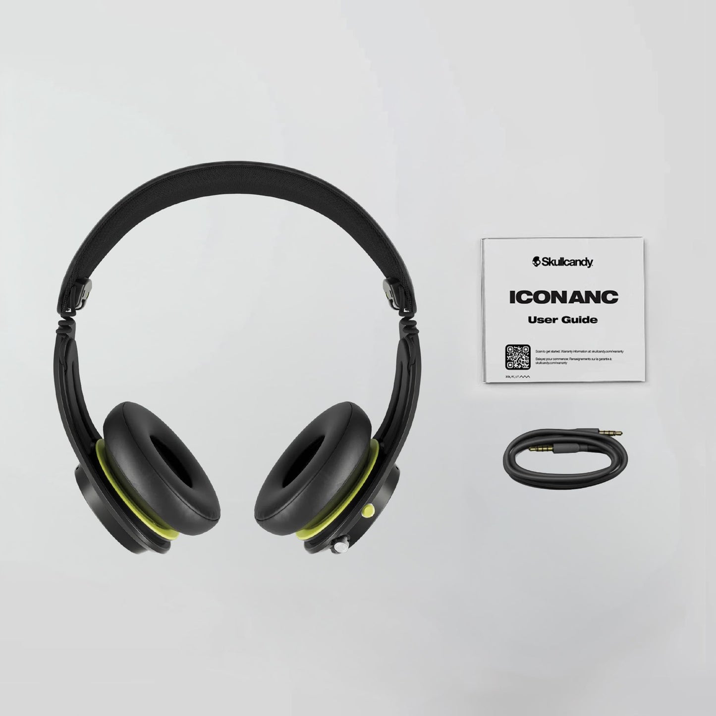 Skullcandy Icon ANC Wireless On-Ear Bluetooth Headphones, Active Noise Cancelling, 60 Hours Battery, Sweat Water Resistant, Foldable Durable Travel…