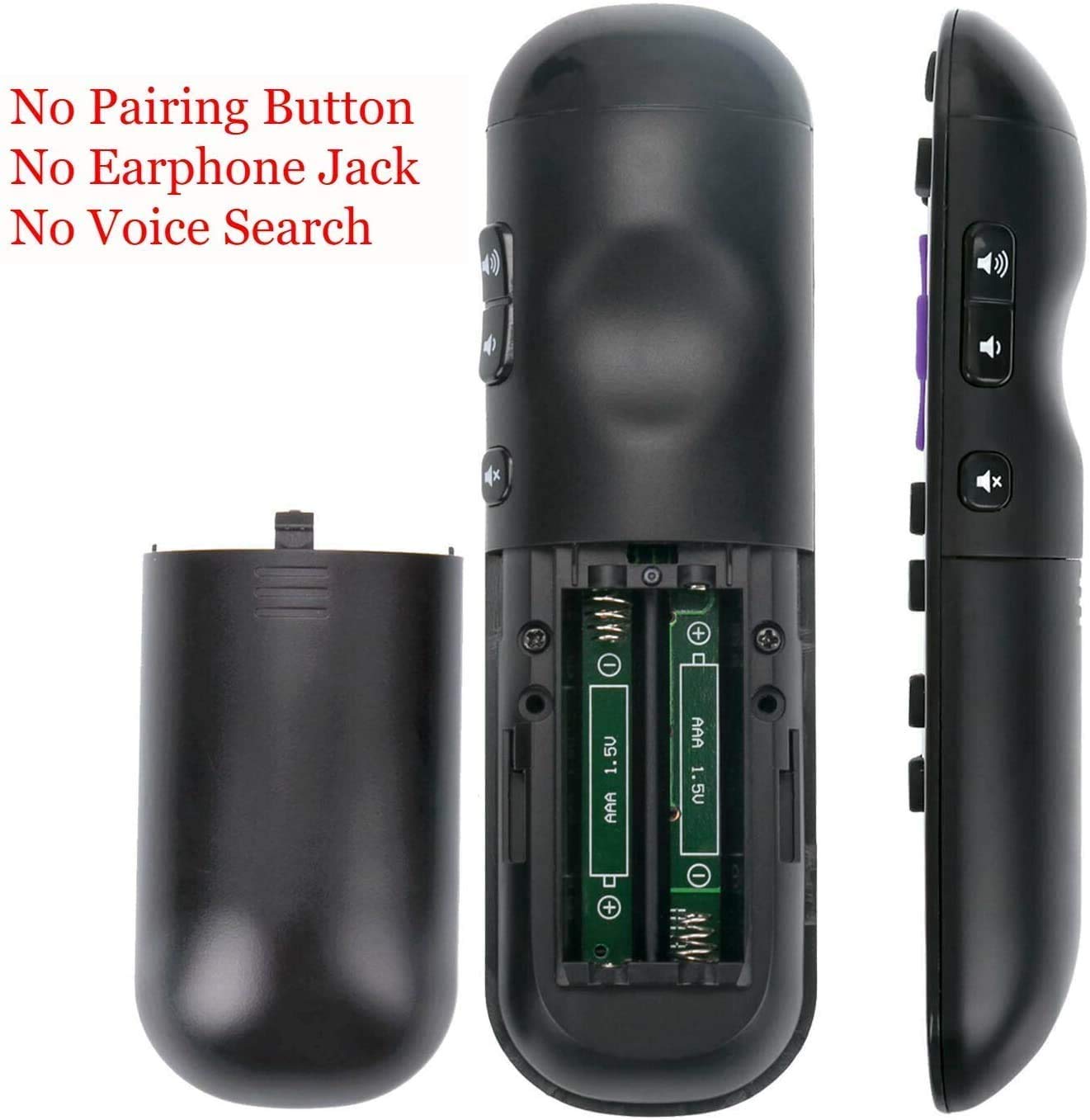 Universal Remote for ONN Roku TV Remote, Compatible with All ONN Roku TVs 4K UHD LCD Smart HDTV - No Need Any Setup
