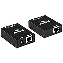 gofanco Audio Extender Over CAT5e / CAT6 Ethernet Balun - Coaxial/Optical Toslink Digital, 984ft (300m) Extension, PoC, 5.1-Channel, Supports Dolby
