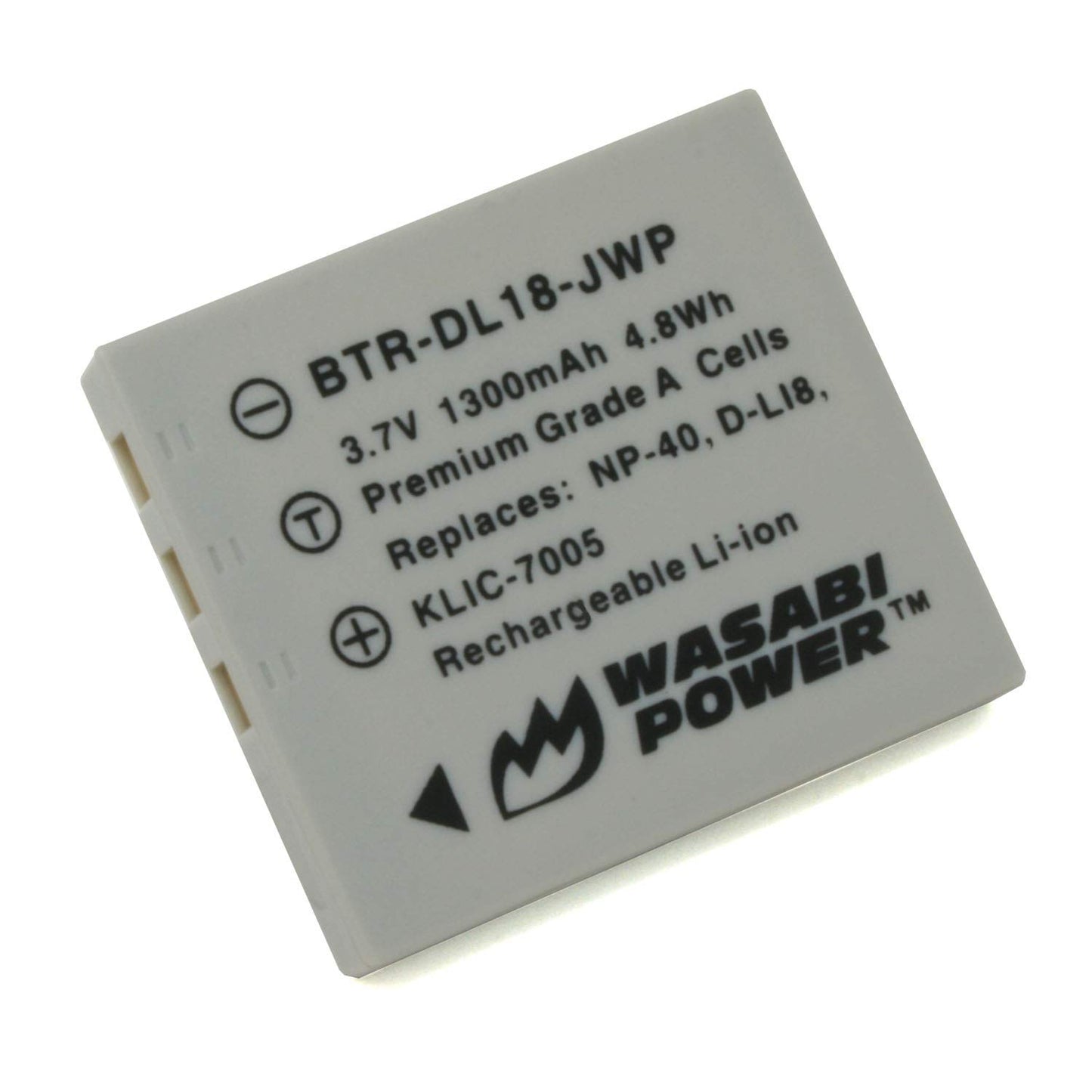 Wasabi Power Battery (2-Pack) and Charger for Fujifilm NP-40, NP-40N and Fuji FinePix F402, F403, F420, F455, F460, F470, F480, F610, F650, F700