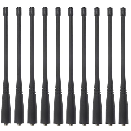 Tenq 10 × Dual Band Antenna SMA-f 136-174&400-520mhz for Baofeng Uv-5r/5ra/5rb/5rc/5rd/5re/5replus/3r+