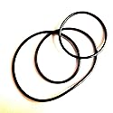 NEW 2 DRIVE BELT SET For ELMO ST-800 ST800 Super 8 Film Projector