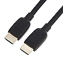 Amazon Basics HDMI Cable, 10 feet, HDMI 2.1 to HDMI Cable (48Gbps), 8K@60Hz 4K@120Hz Certified Ultra High Speed, Black, Compatible