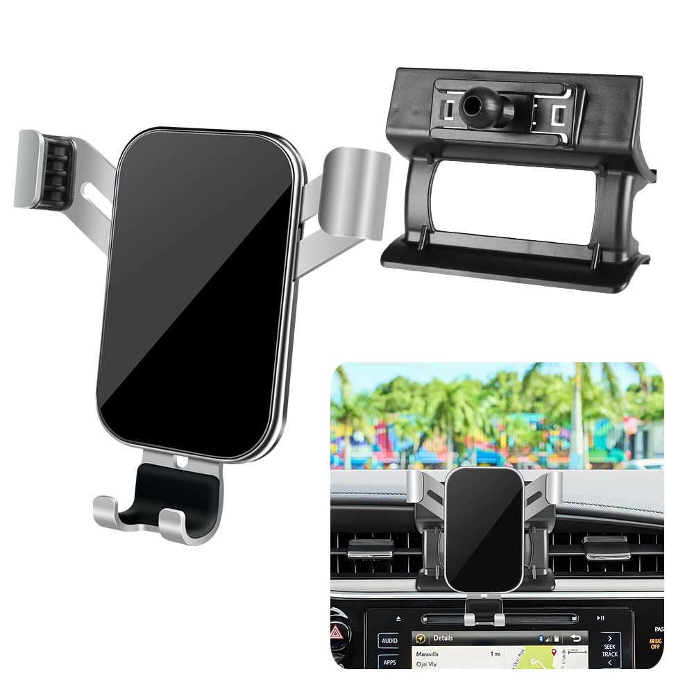 LUNQIN Car Phone Holder for Toyota Corolla 2014 2015 2016 2017 2018 2019 Auto Interior Accessories Best Cell Phones Mount Cellphone Mobile Cradle