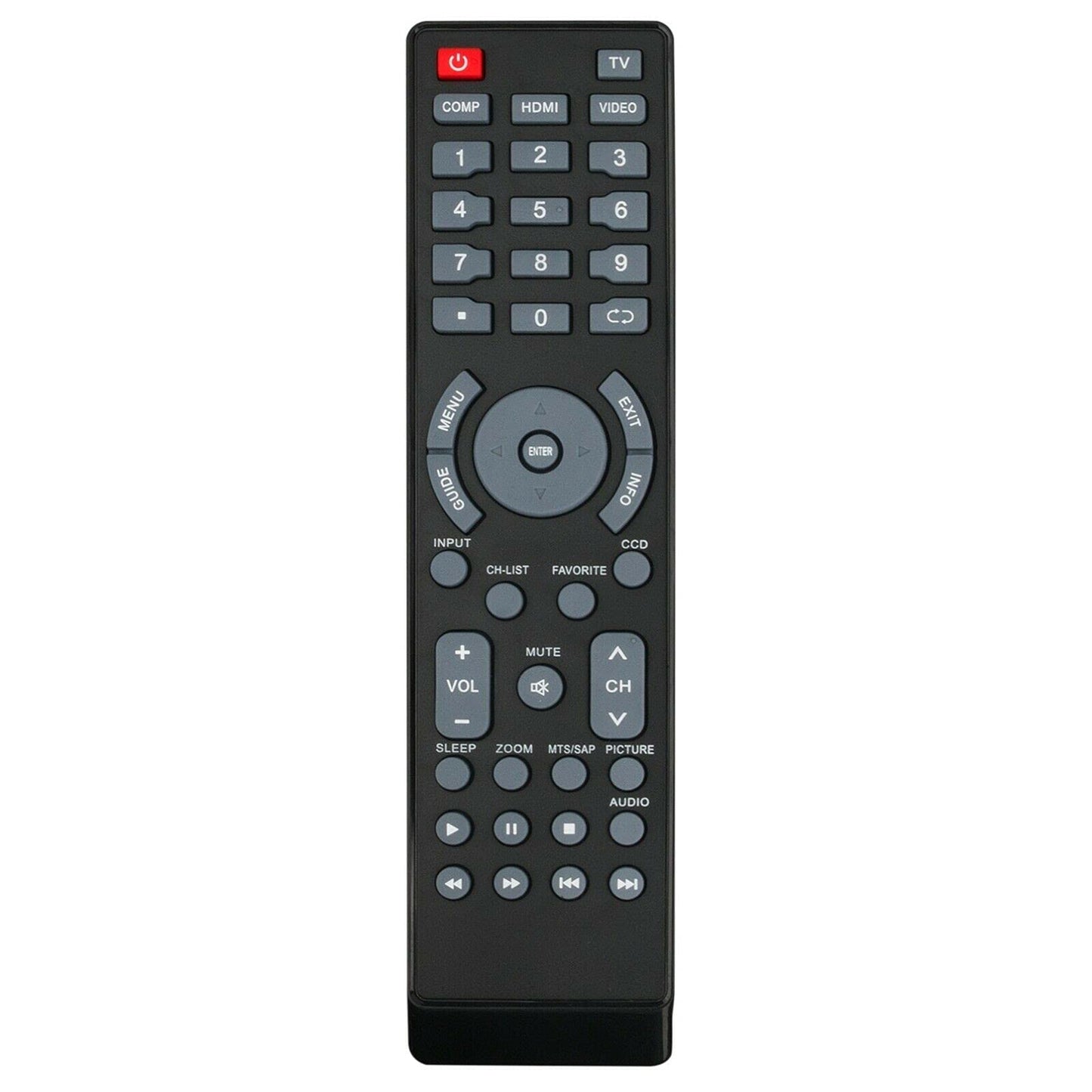 NS-RC01A-12 Remote for Insignia TV NS-42L780A12 NS-55E790A12 NS46E790A12 NS37L760A12 NS15E720A12