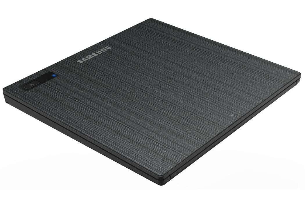 SAMSUNG TSST Ultra-Slim Optical 8X DVD Rewriter Drives SE-218GP/RSBN with Free Nero DVD Player Software, M-Disc Support, MAC OS X Compatible