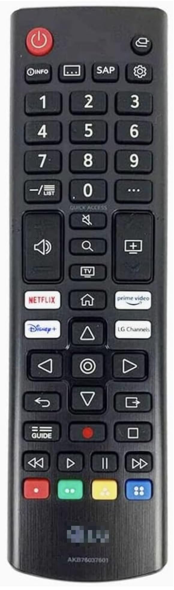 Dan's Originals Universal OEM for LG TVs - Replaces AKB76040302, AKB76037601 - Works with LED, OLED, LCD, webOS 4K 8K UHD HDR Smart TVs