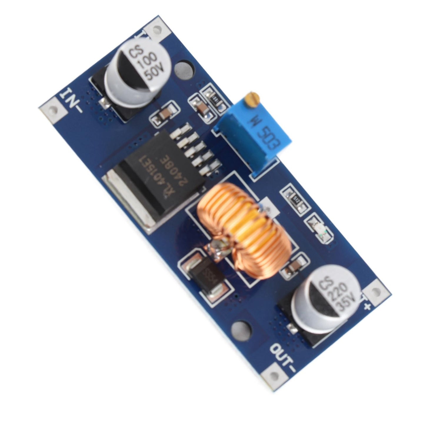 YWBL-WH 10PCS 5A XL4015 DC-DC Power Supply Module Lithium Charger Adjustable 1.25V to 36V, Module