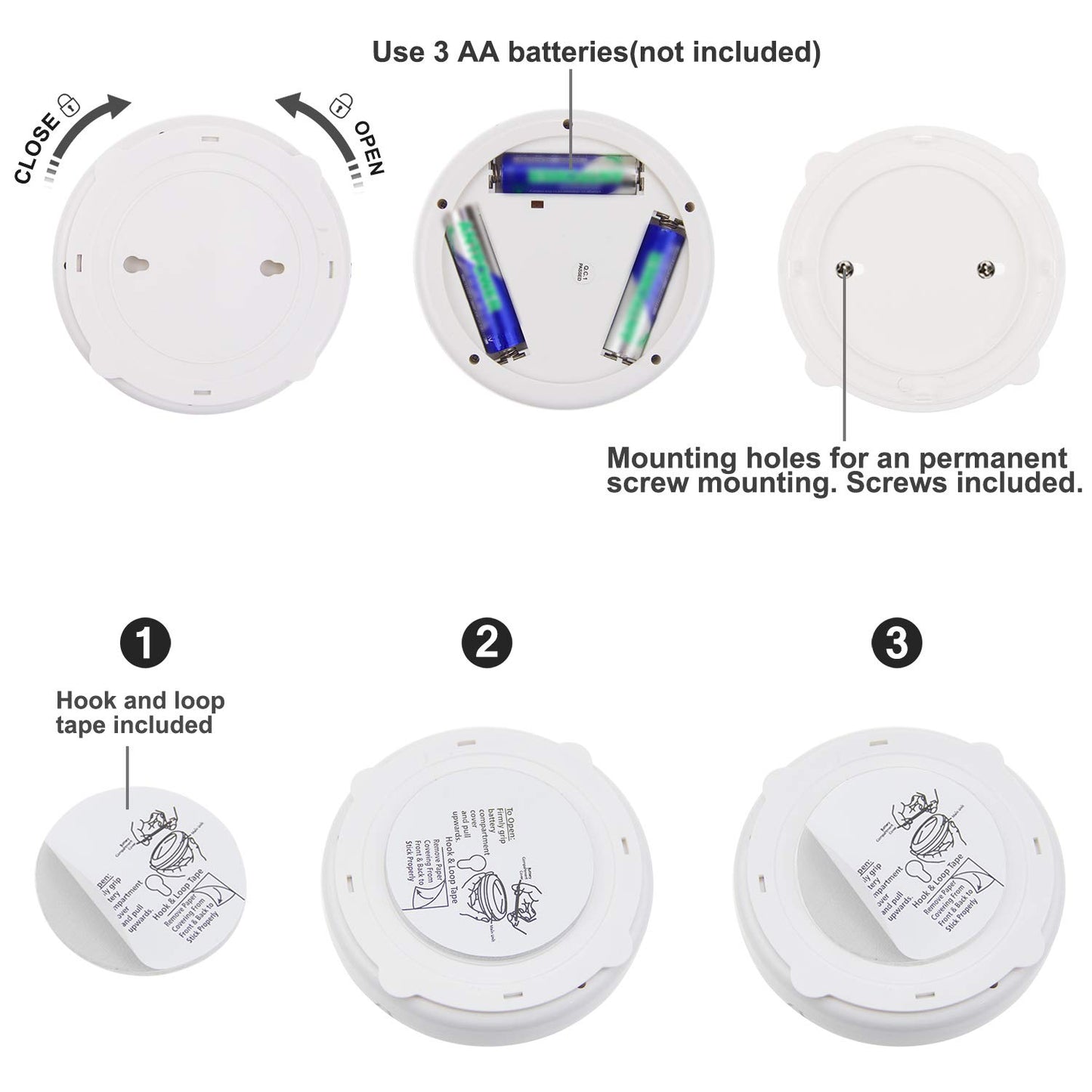 BIGLIGHT Spotlight Battery Operated, LED Puck Light, Dimmable Uplight with Remote, Stick on Accent Light for Painting Picture Wall Artwork Photo