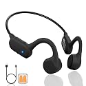 Cevinily Bone Conduction Headphones, Bluetooth 5.4 Open-Ear Headphones - Secure Fit Wireless Earphones with Microphone, 12 Hours Playtime, IPX5