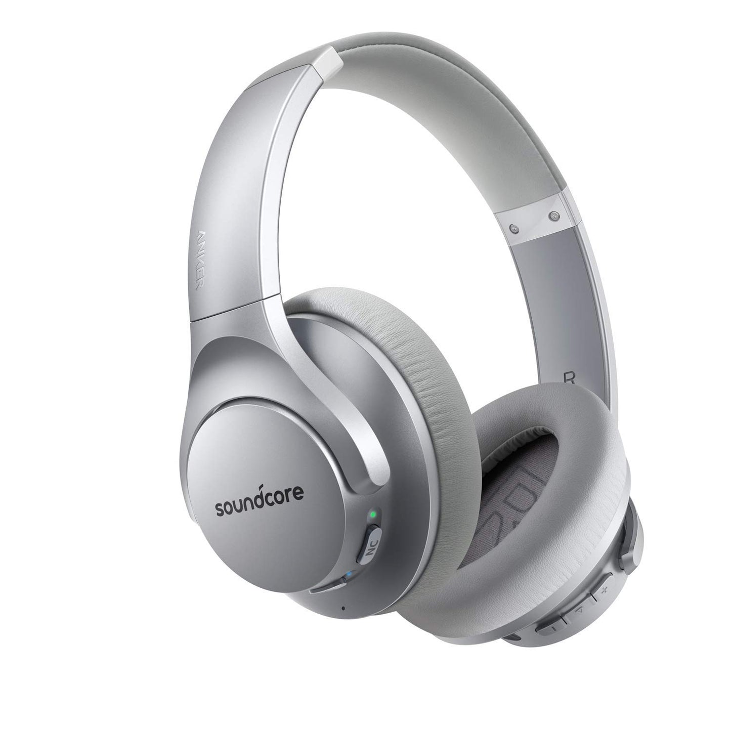 Soundcore Anker Life Q20 Hybrid Active Noise Cancelling Headphones, Wireless Over Ear Bluetooth Headphones with 40H Playtime, Hi-Res Audio, Deep Bass
