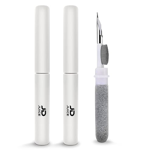 2 Pack - Airpod Cleaning Kit Earbud Cleaning Kit - Phone Cleaning Kit in-Ear Headphones Cleaning Pen Tool, Portable 3-in-1 Laptop Cleaning Kit