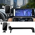 LUNQIN Car Phone Holder for Lexus LX 600 2022 2023 2024 2025 2026 and Lexus LX 700h 2025 2026 Auto Interior Accessories Best Cell Phones Mount