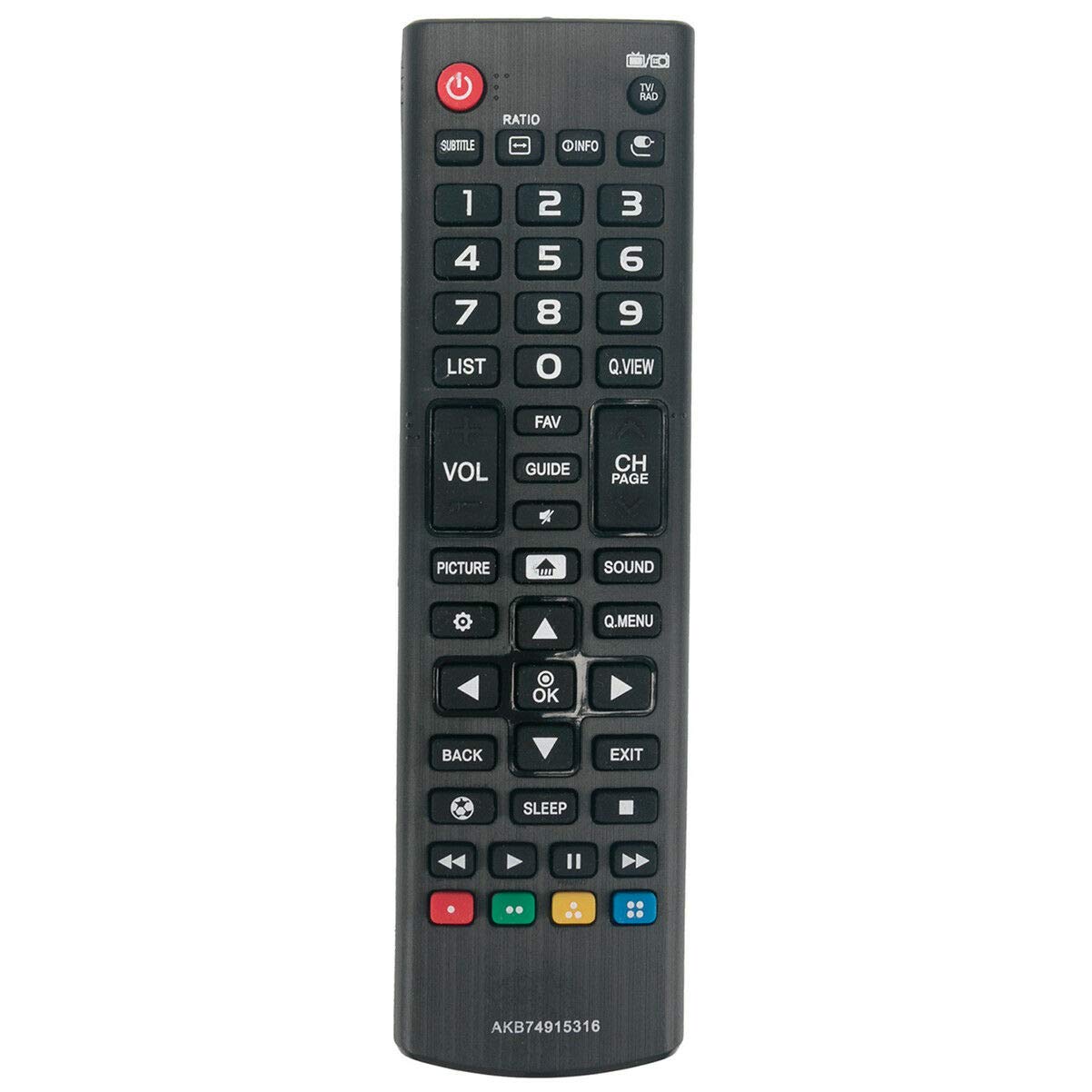 New AKB74915316 Replace Remote for LG TV 43LH5700 50LH5730 32LH573B 55LH5750