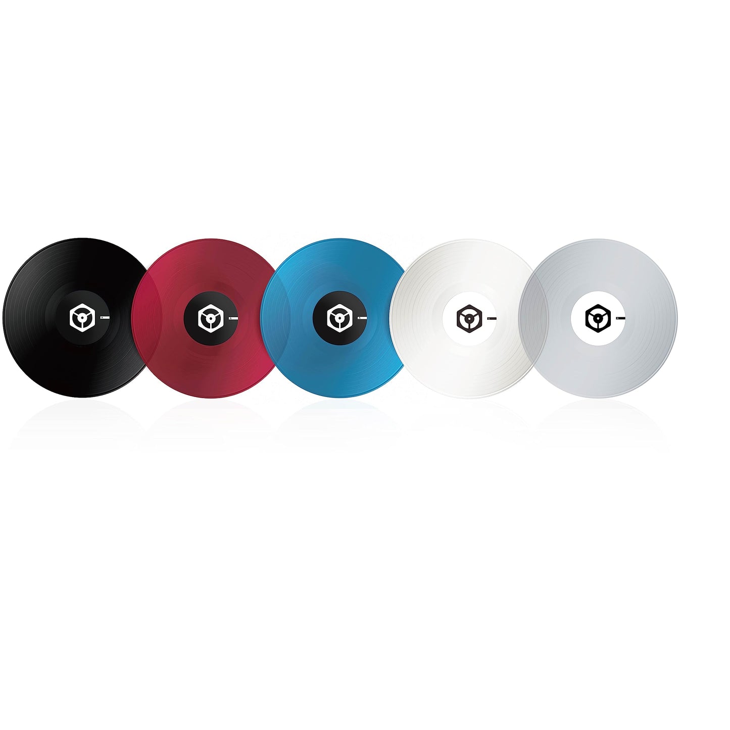 Pioneer DJ RB-VD1-CR rekordbox Control Vinyl 2x Clear Red
