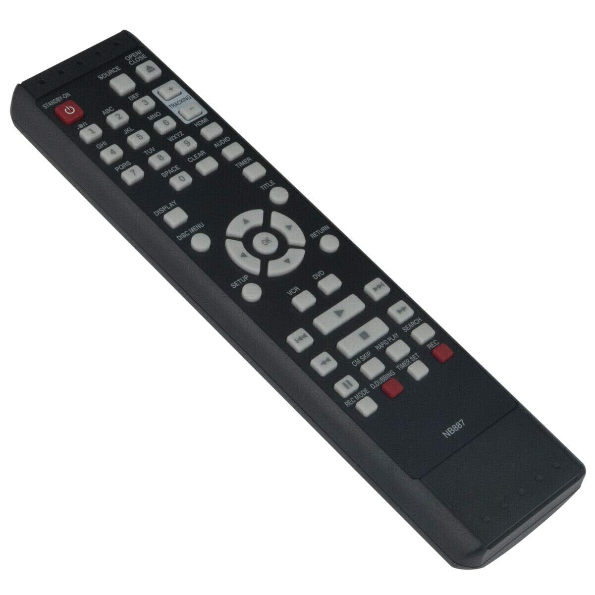 New NB887 NB887UD Remote Control for Magnavox DVD/VCR Combo ZV427MG9A ZV427MG9 RZV427MG9A RZV427MG9