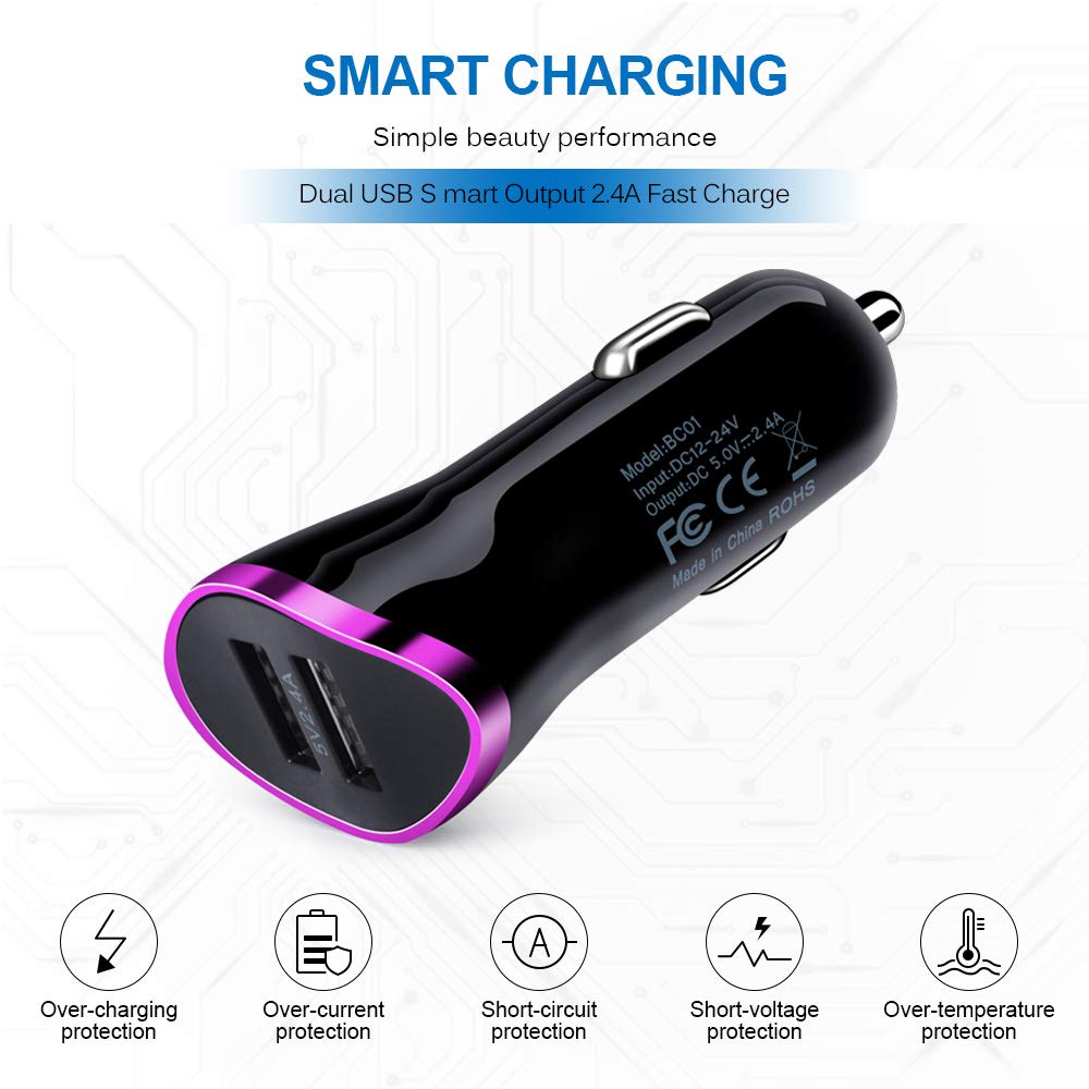 Type C Car Charger for Samsung Galaxy A57 A37 S26 S25 S24 S23 A17 A56 A36 A26 A16 A55 A25 A35 A15 Z Flip7 Z Fold7 A54 A14 A53 A23 A13 A12 A21 A32 A50