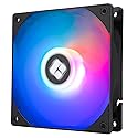 Thermalrlght TL-C12RB-S V2 CPU Fan Case Cooler PWM Fan, 4pin PWM Connector Computer Fan with ARGB Aperture, 1500RPM Speed PC Cooling Reverse