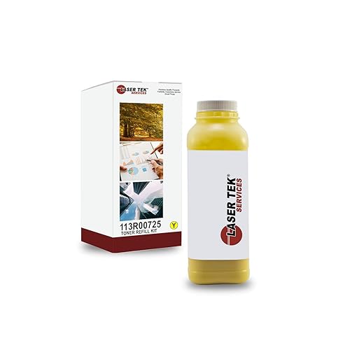Compatible 113R00725 Toner Refill Kit - Refills Xerox 6180 (113R00725) Toner Cartridges - Works with Xerox Phaser 6180, 6180N, 6180DN, 6180MFP